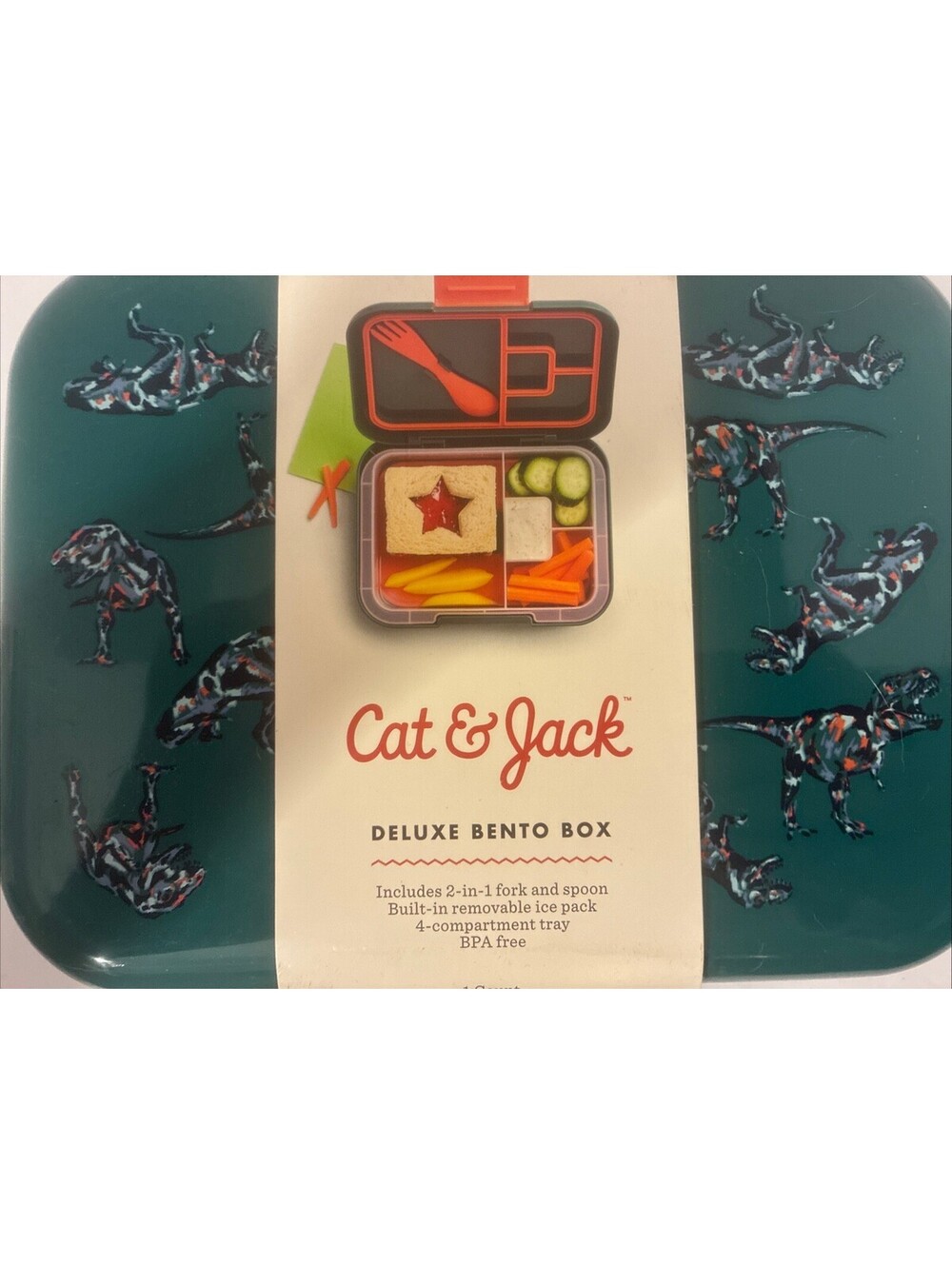 cat jack bento box NWT